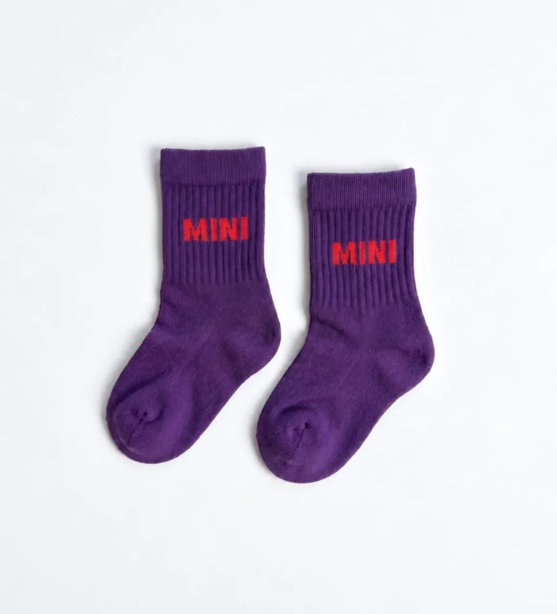 NBDC sokken: 'Mini' paars Kids 1-2 jaar