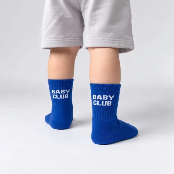 NBDC sokken: 'baby club' blauw Kids 1-2 jaar