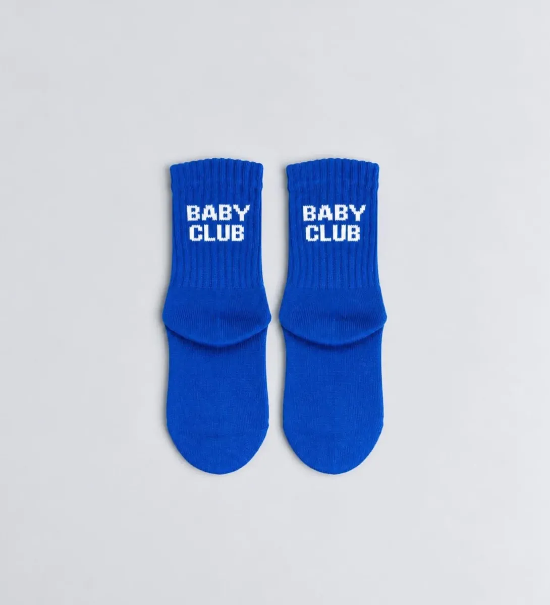 NBDC sokken: 'baby club' blauw Kids 1-2 jaar