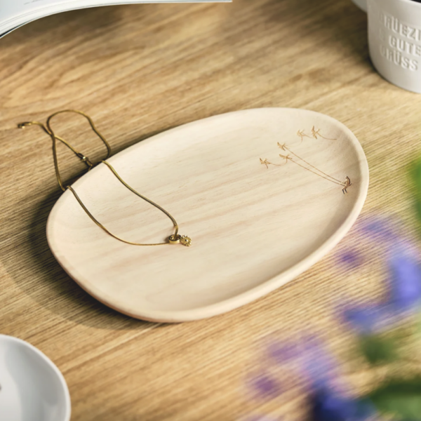 Räder: Houten schotel small