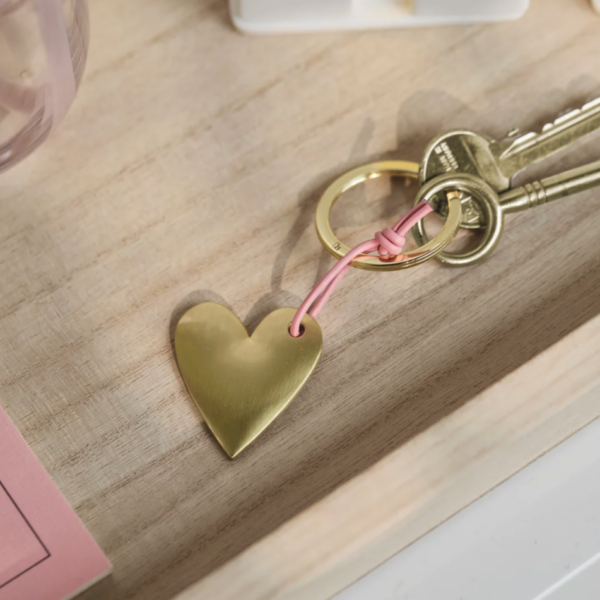 Räder: Sleutelhanger hartje/roos