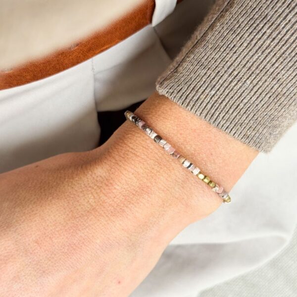 TH: 'Filippa' armband Rhodoniet