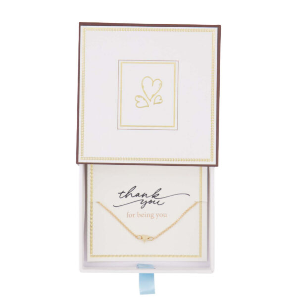 Zusss: Armbandje in giftbox 'Thank you'