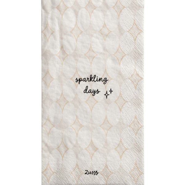Zusss: Servetten 'Sparkling days'