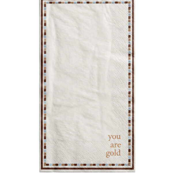 Zusss: Servetten 'You are gold'