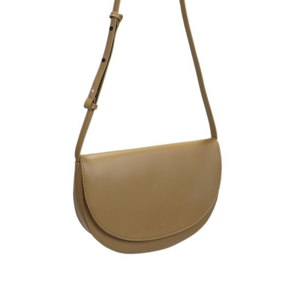 Monk en Anna: Soma half moon bag 'Wheat'