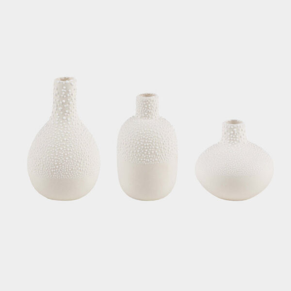 Räder: Set van 3 'pearl' vaasjes