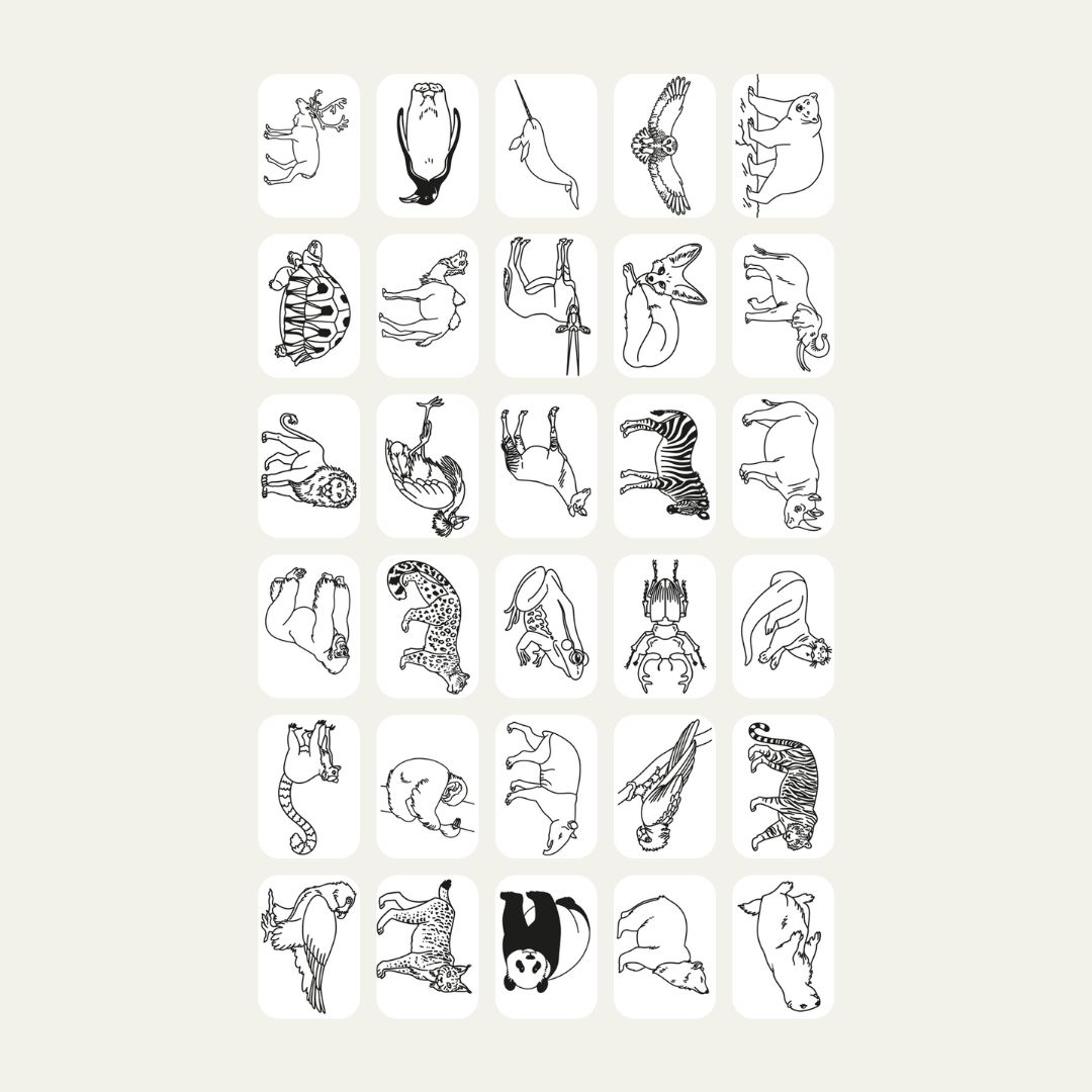 REFILL Kidydraw-MINI: Dieren en sprookjes