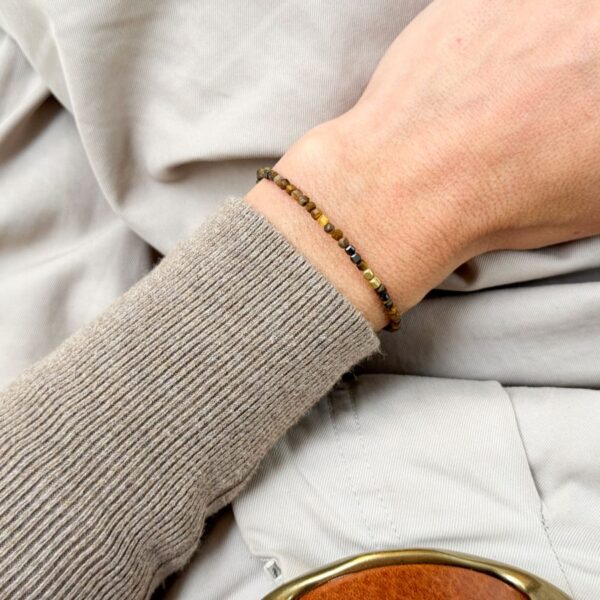 TH: 'Filippa' armband Tijgeroog