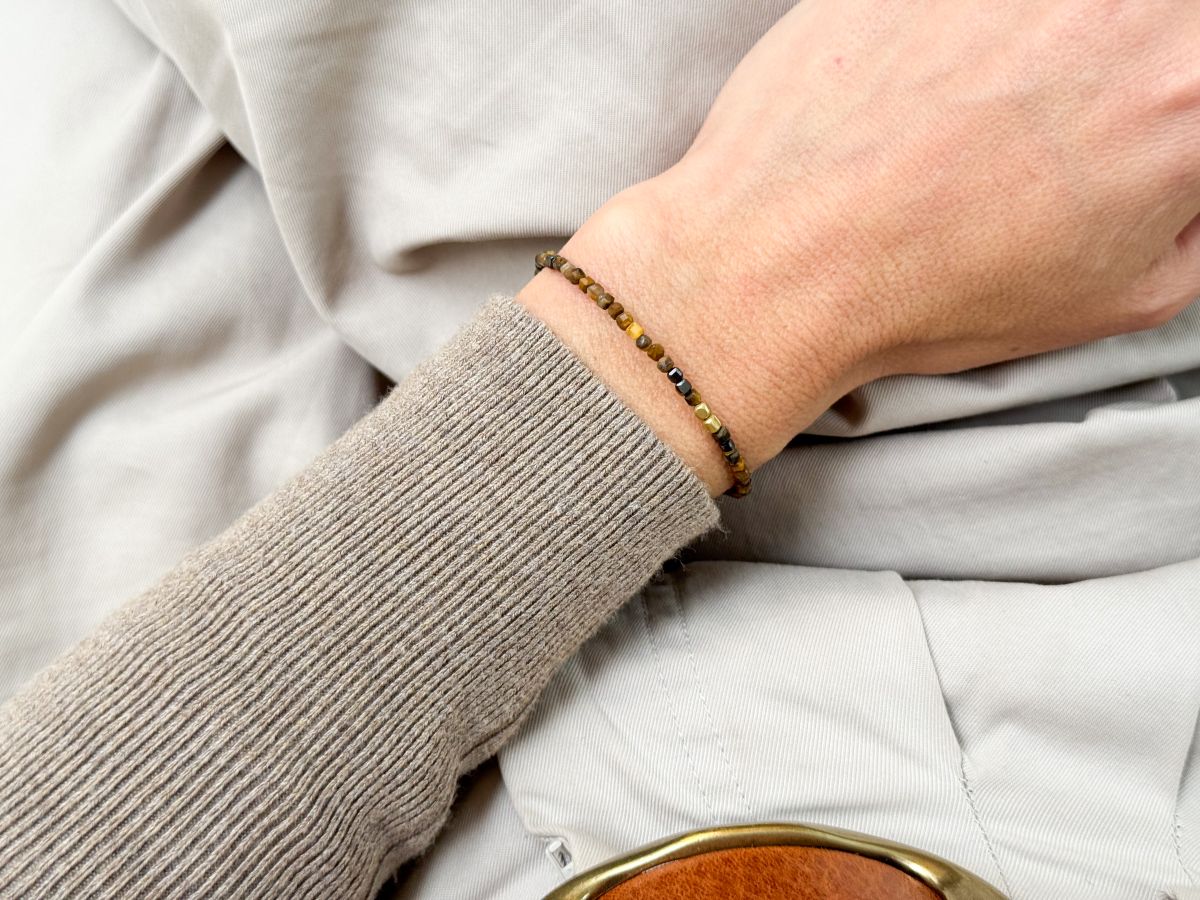 TH: 'Filippa' armband Tijgeroog